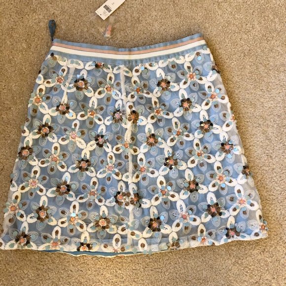 ANTHROPOLOGIE + MAEVE MINI SKIRT - Picture 6 of 6